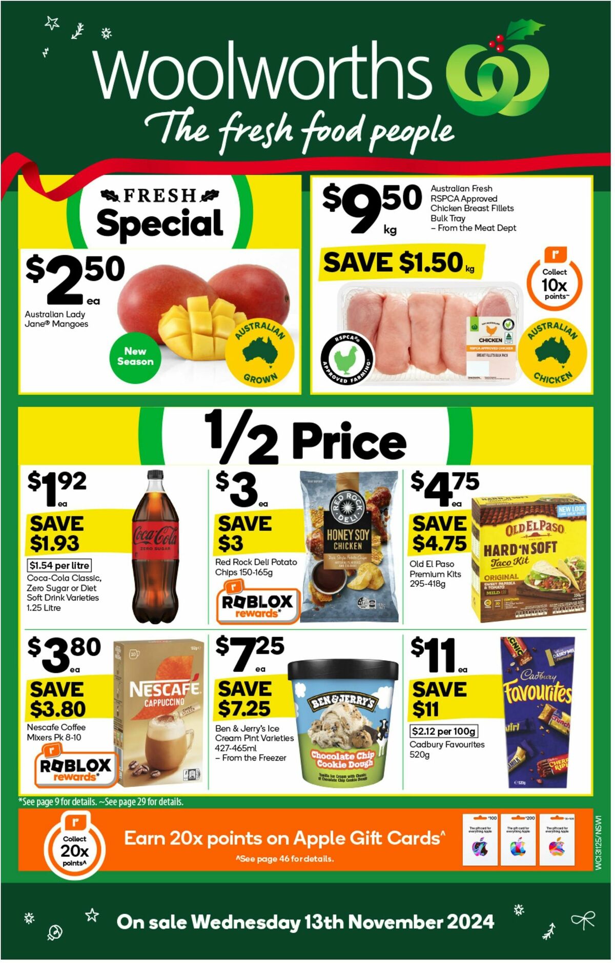 Woolworths Catalogues from 13 November