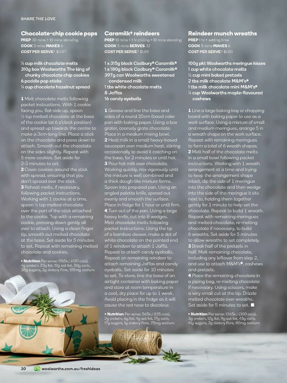 Woolworths Fresh Ideas Magazine December Catalogues from 1 December