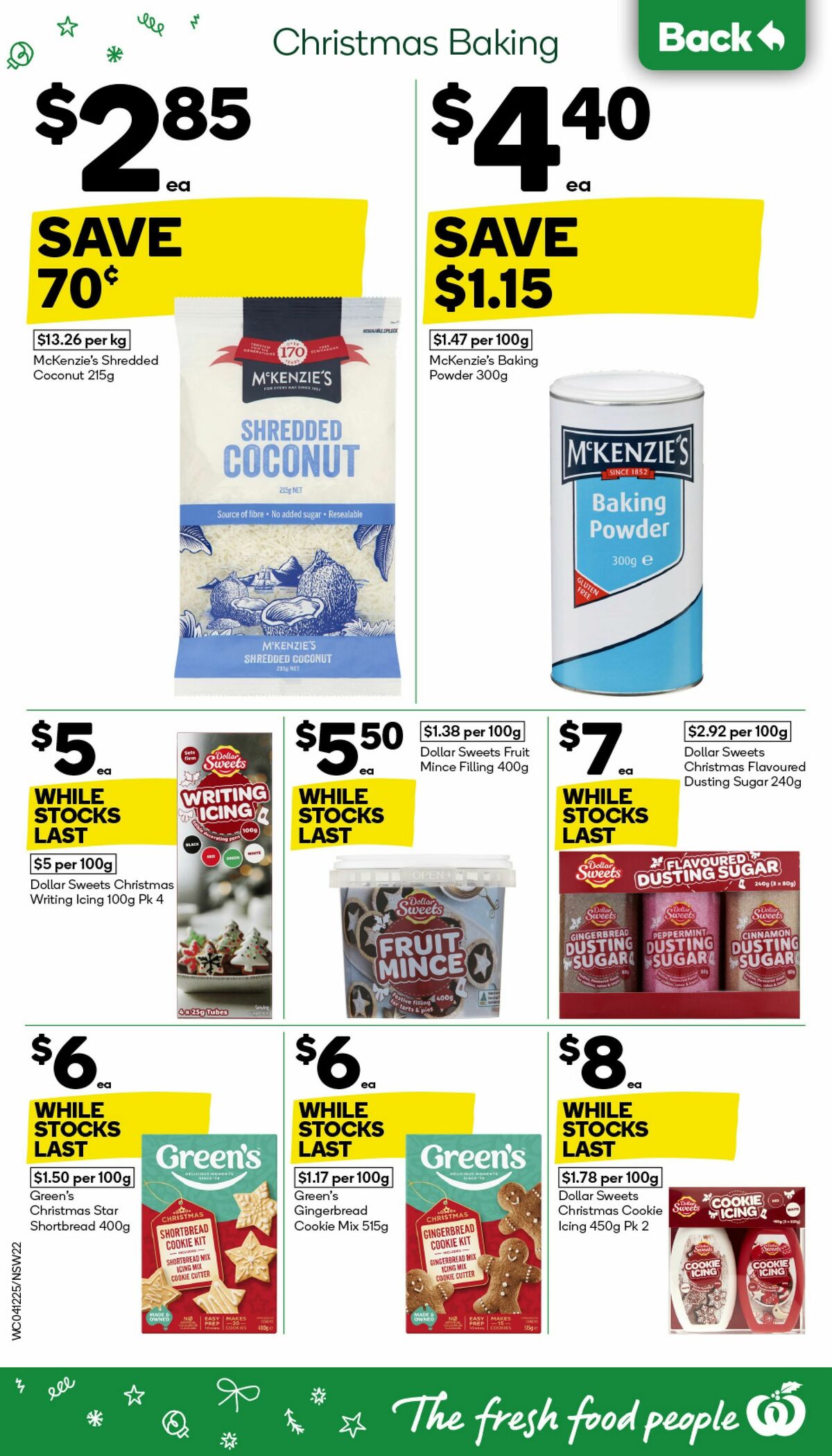 Woolworths Catalogues from 4 December