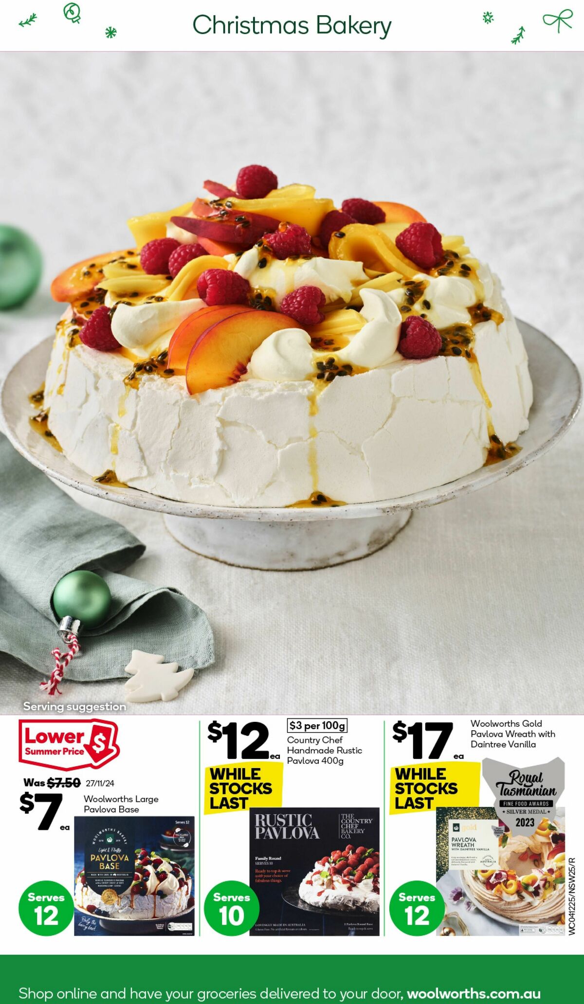 Woolworths Catalogues from 4 December