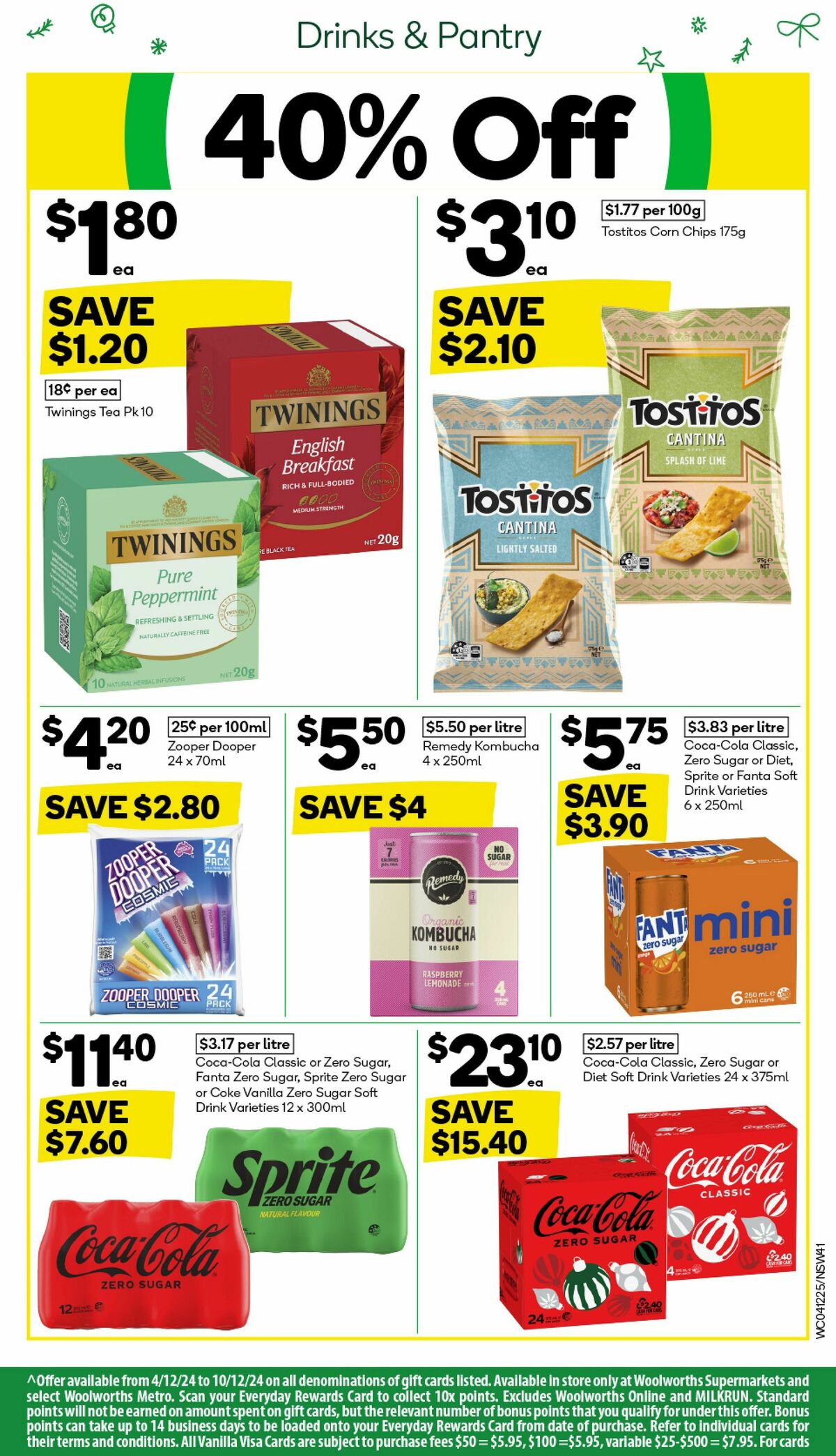 Woolworths Catalogues from 4 December
