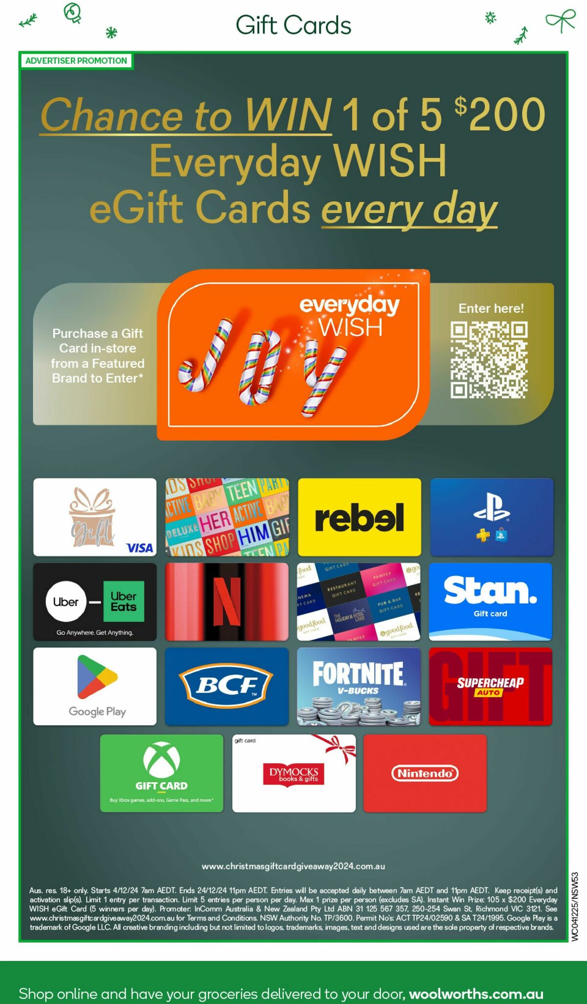 Woolworths Catalogues from 4 December