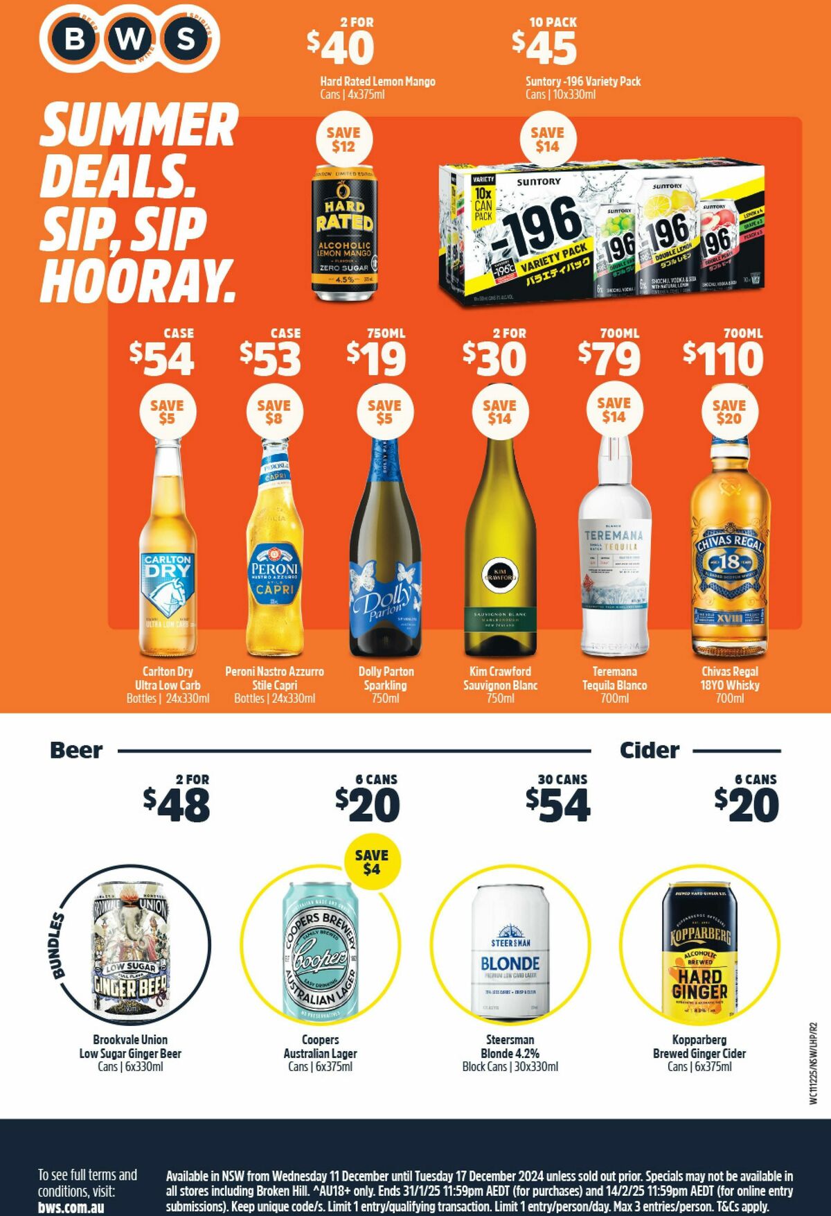 Woolworths Catalogues from 11 December