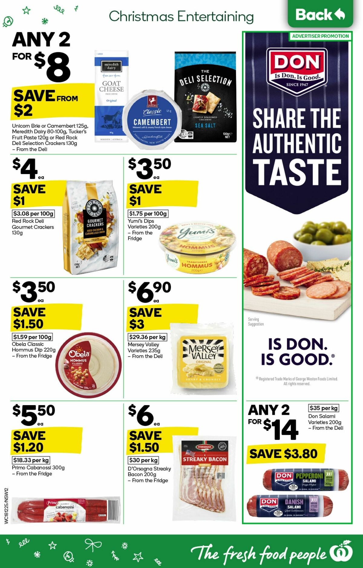 Woolworths Catalogues from 18 December