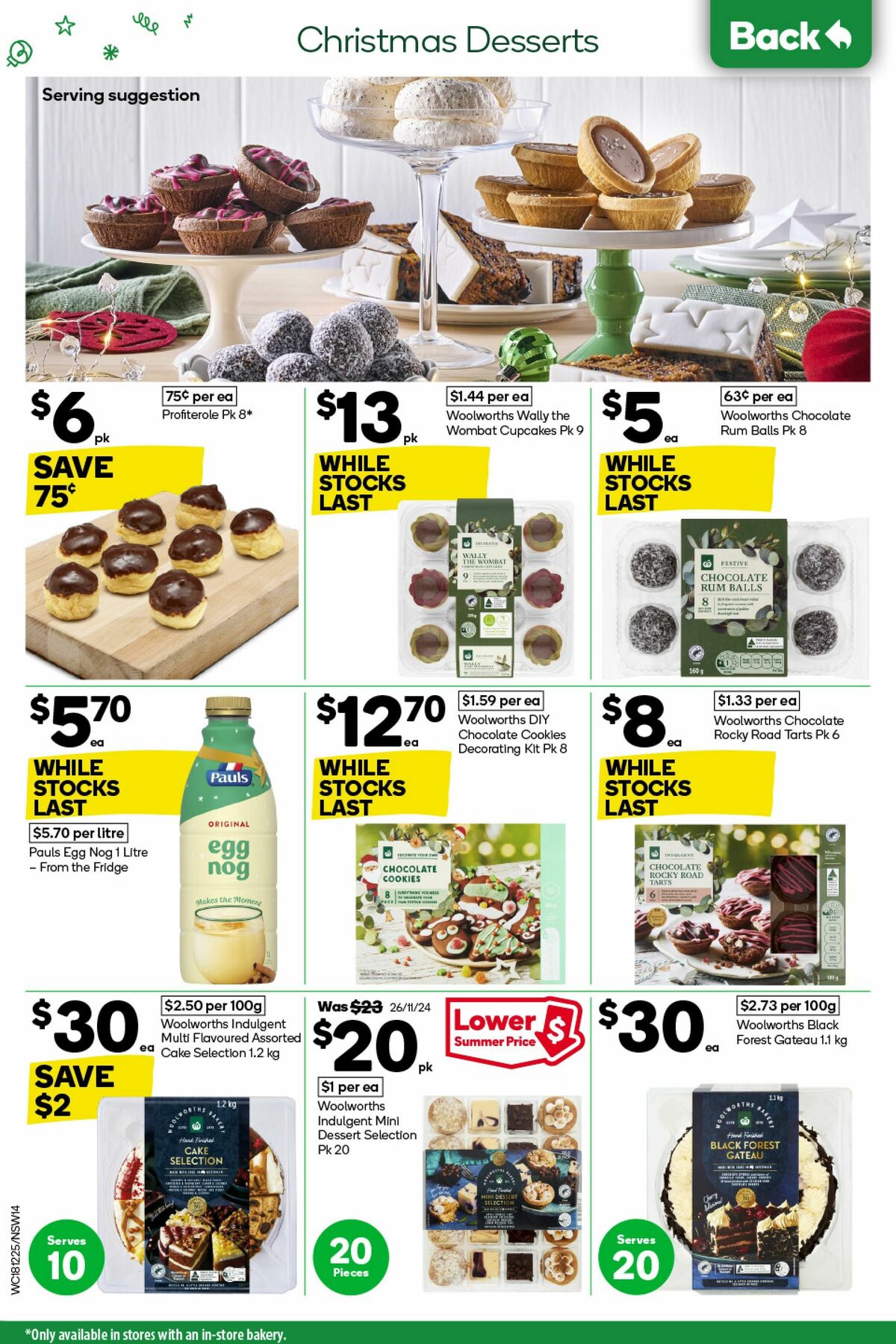 Woolworths Catalogues from 18 December