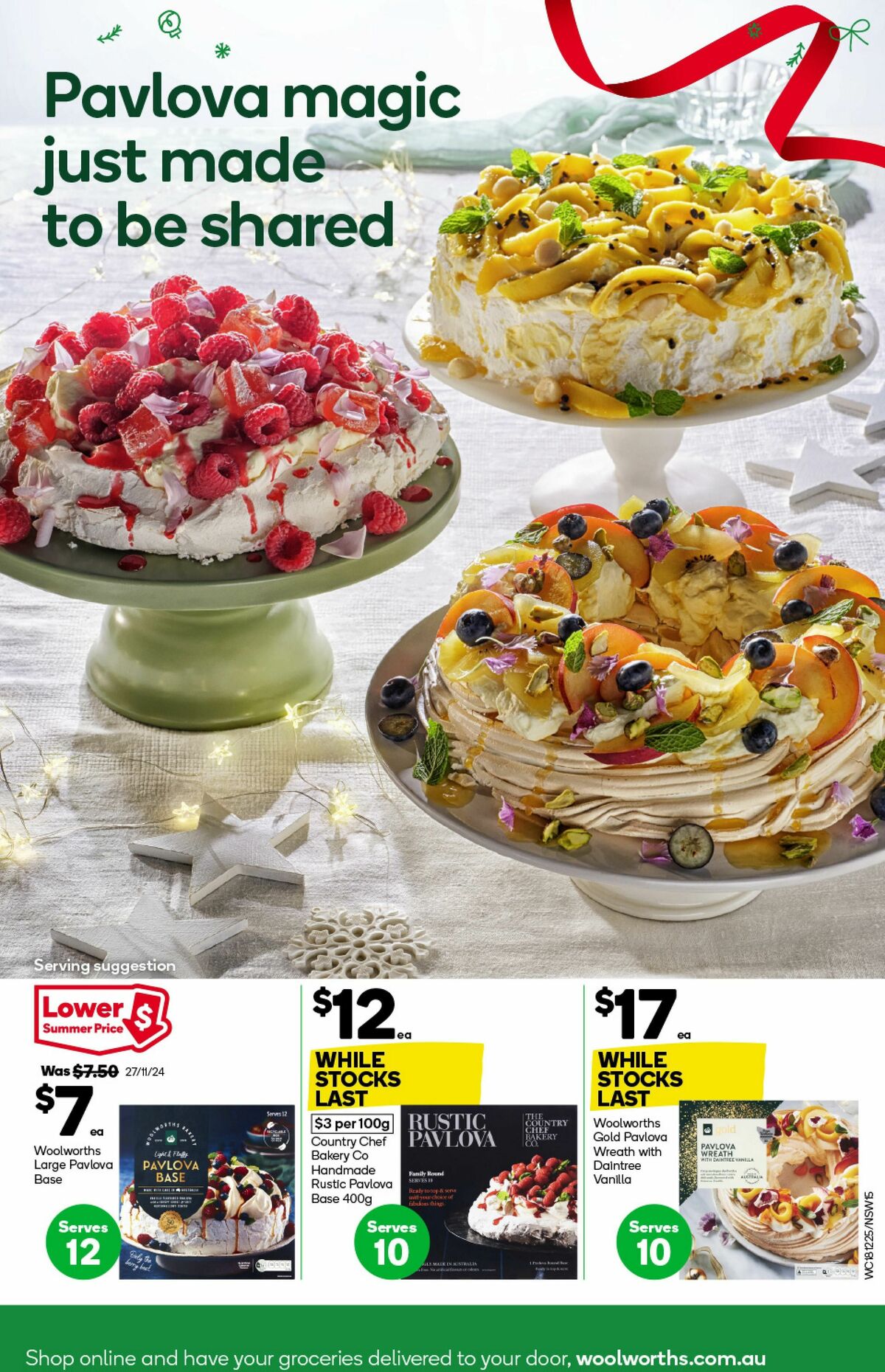 Woolworths Catalogues from 18 December