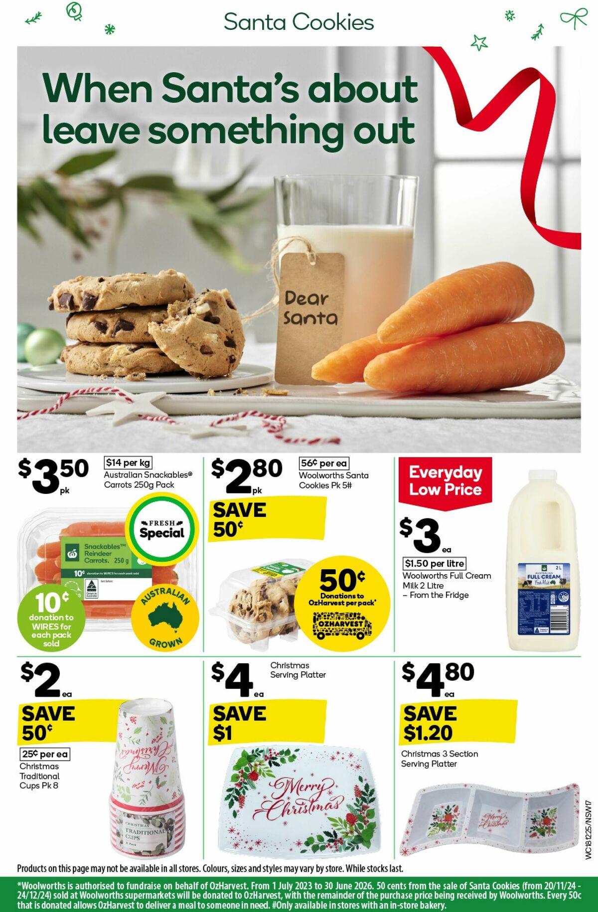 Woolworths Catalogues from 18 December