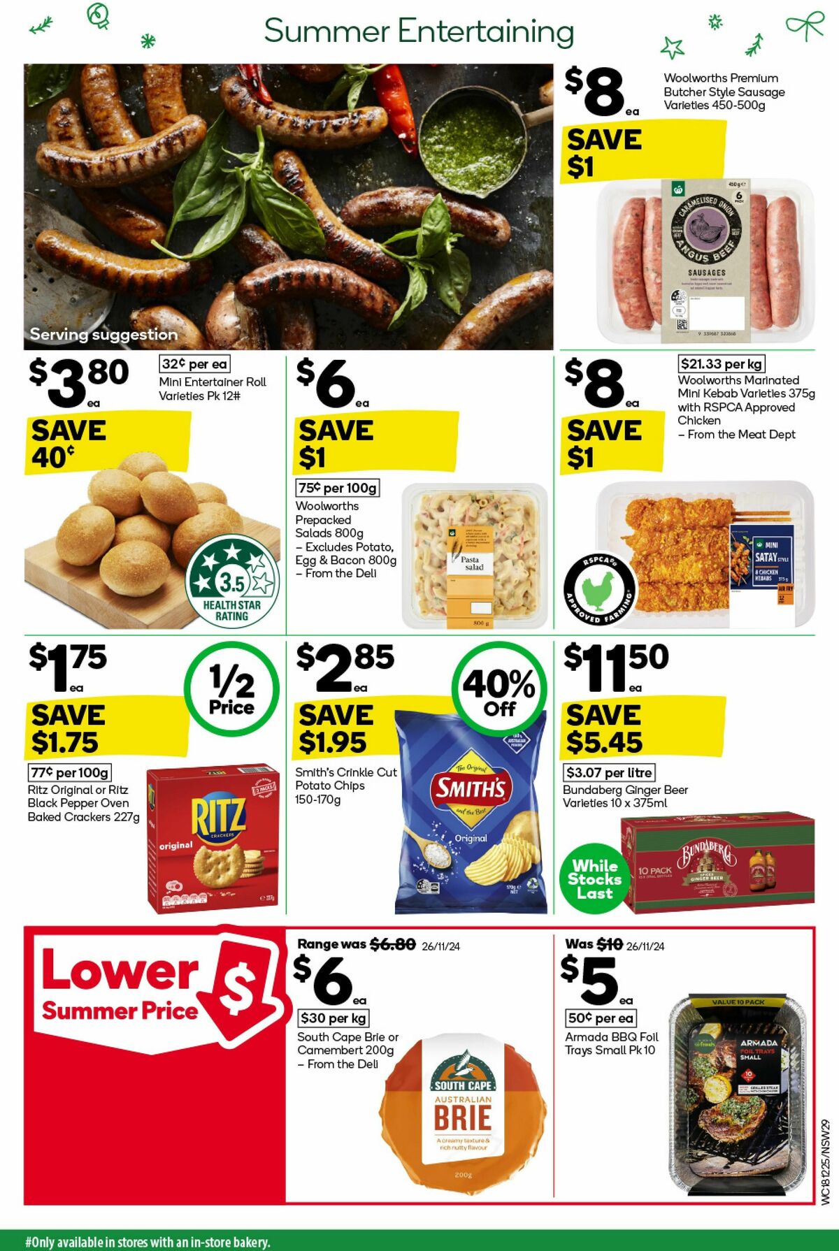Woolworths Catalogues from 18 December