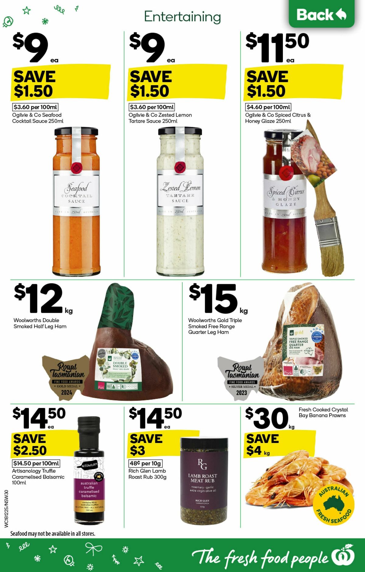 Woolworths Catalogues from 18 December