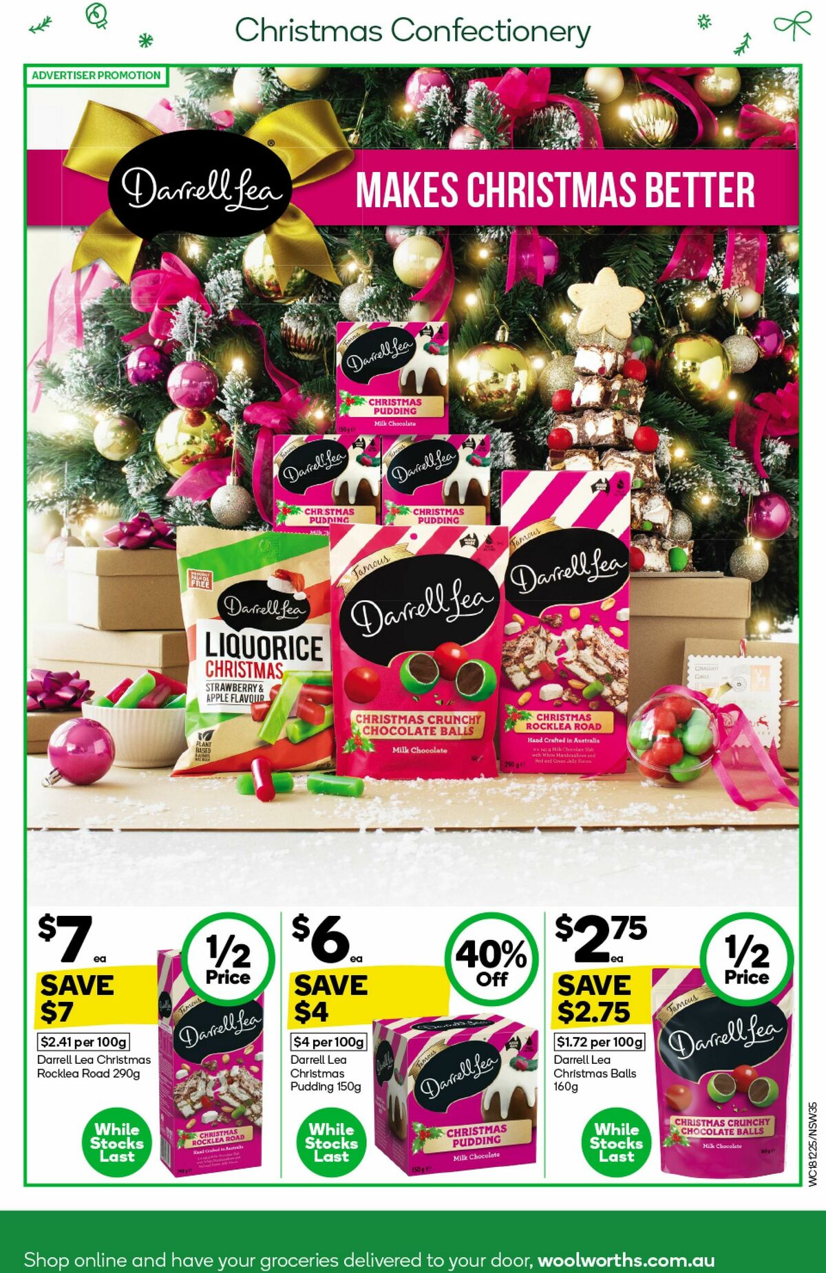 Woolworths Catalogues from 18 December