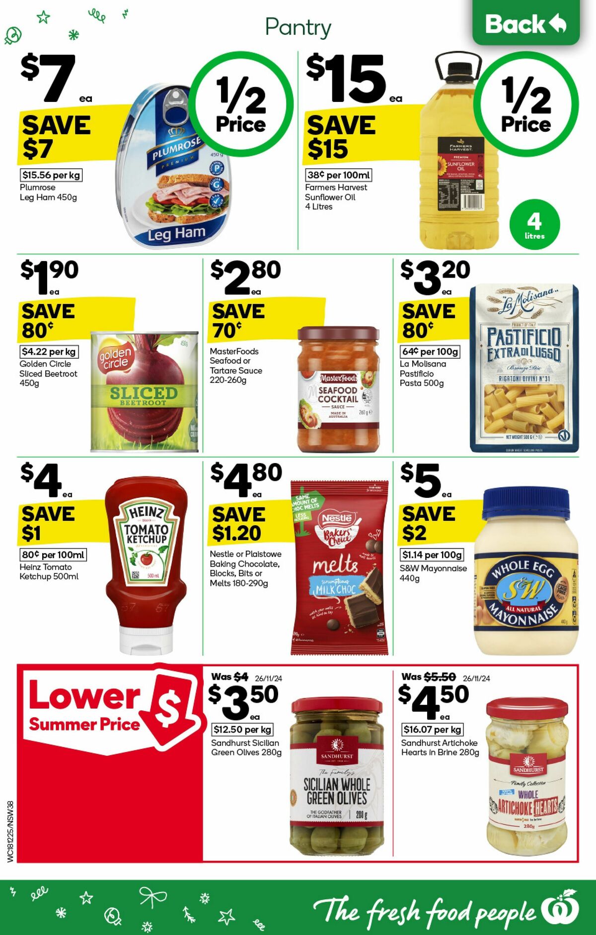 Woolworths Catalogues from 18 December