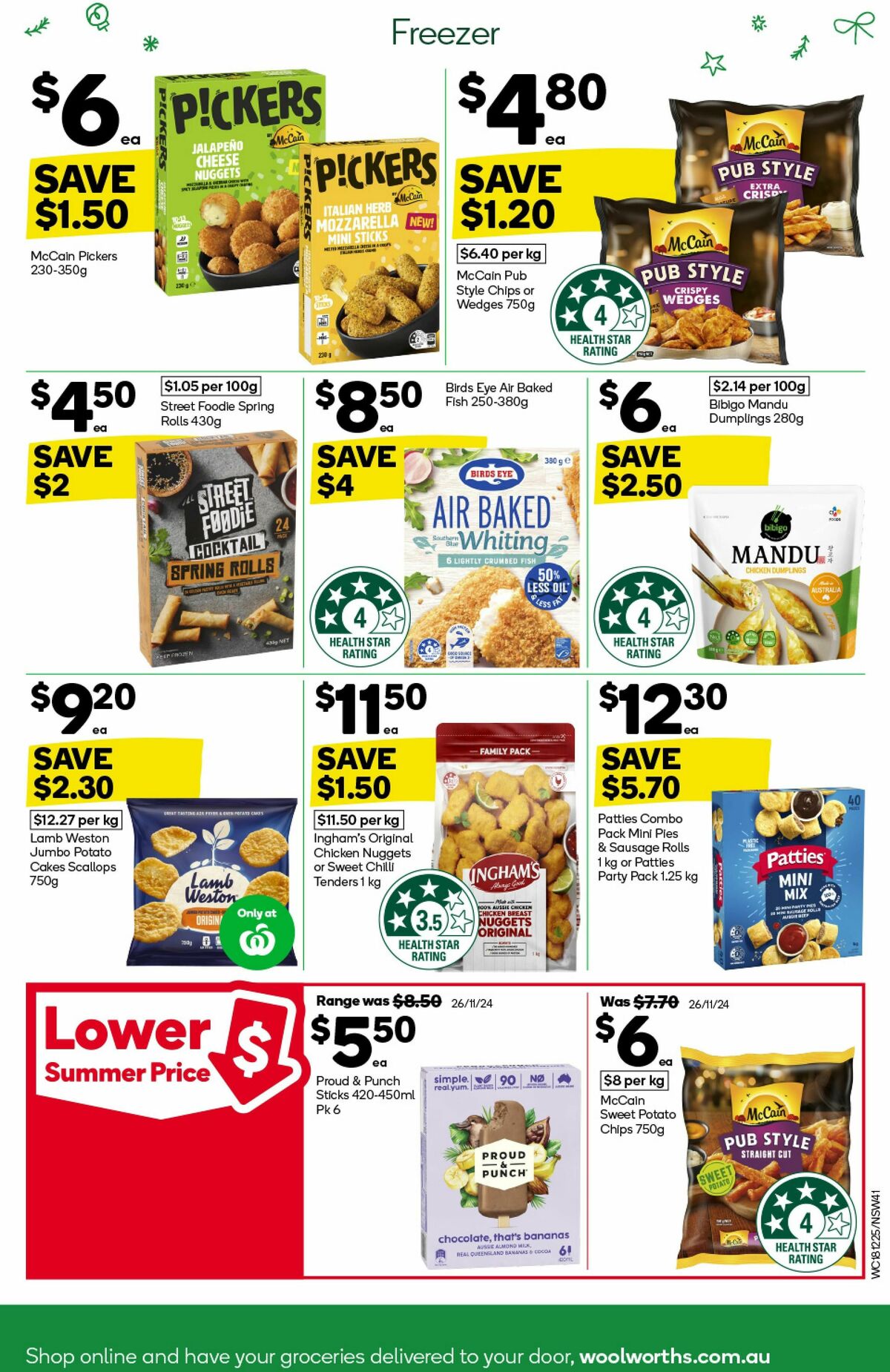 Woolworths Catalogues from 18 December