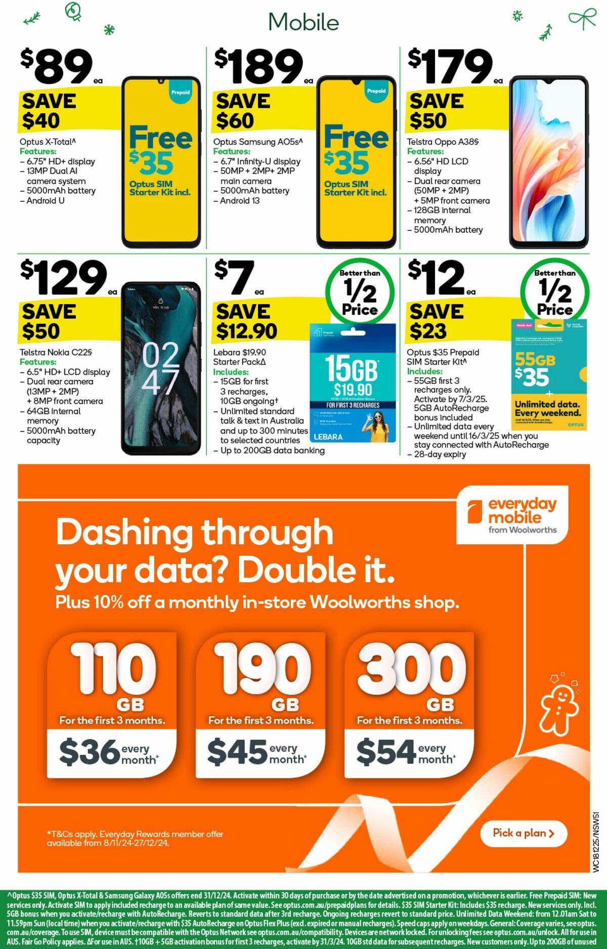 Woolworths Catalogues from 18 December