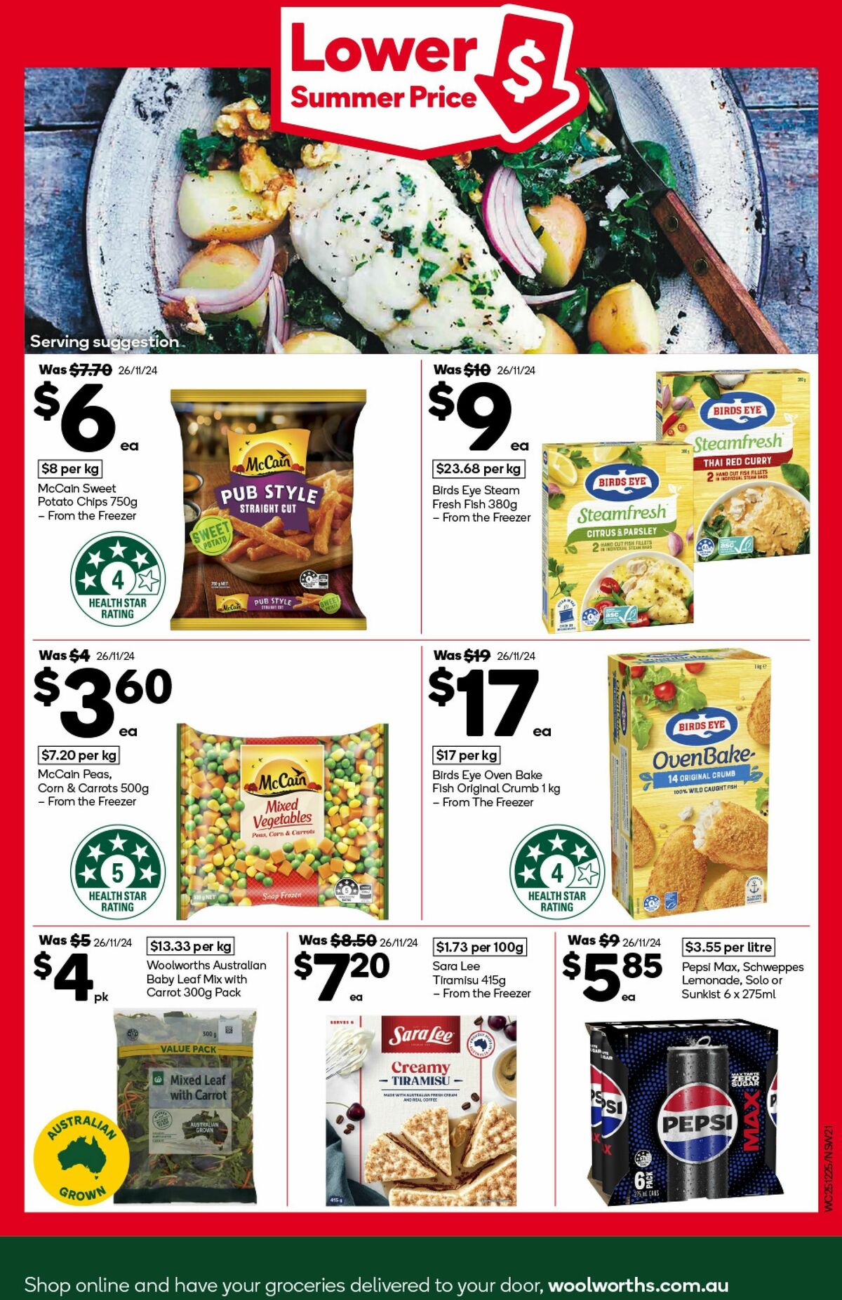 Woolworths Catalogues from 25 December