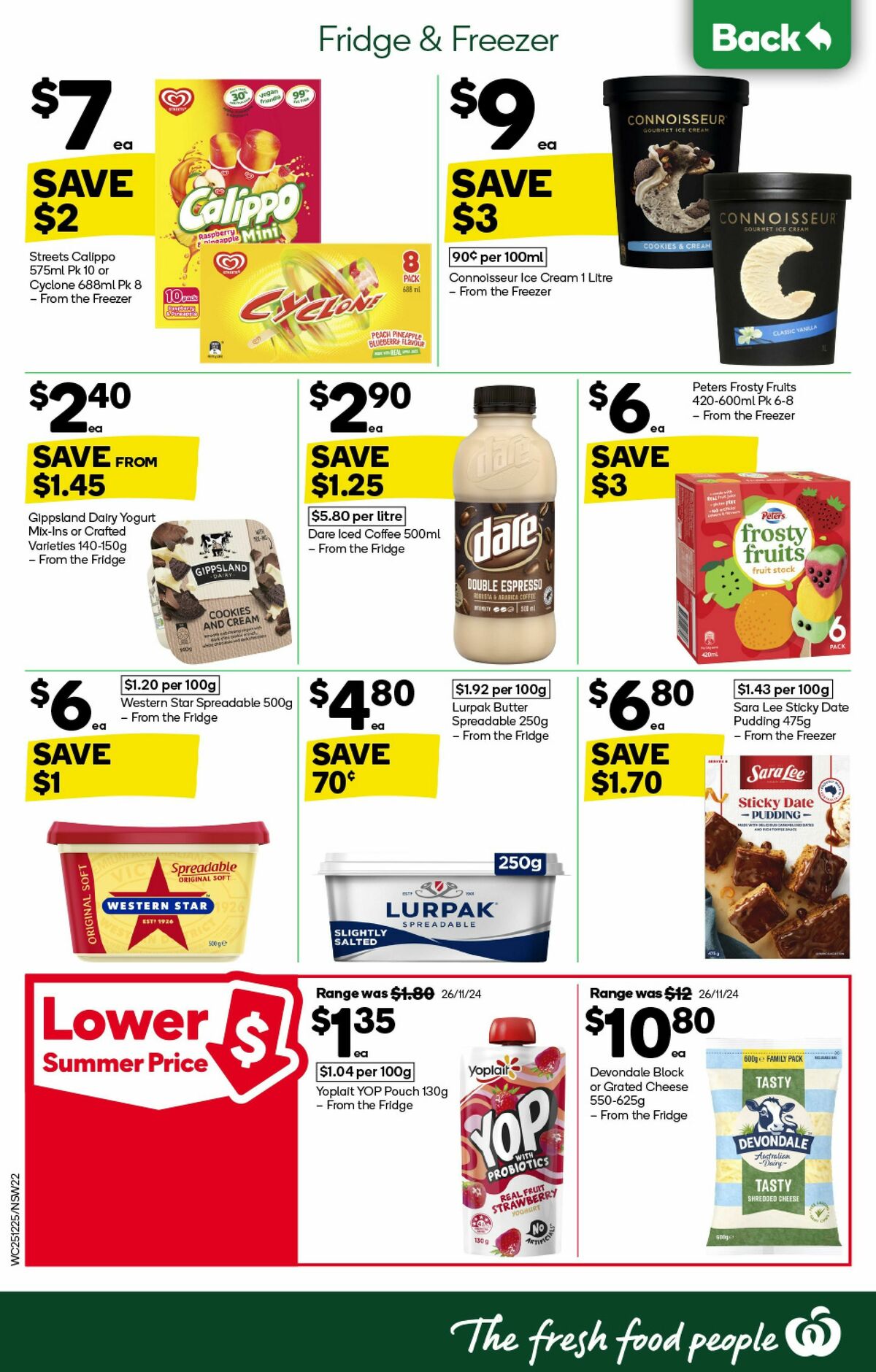 Woolworths Catalogues from 25 December