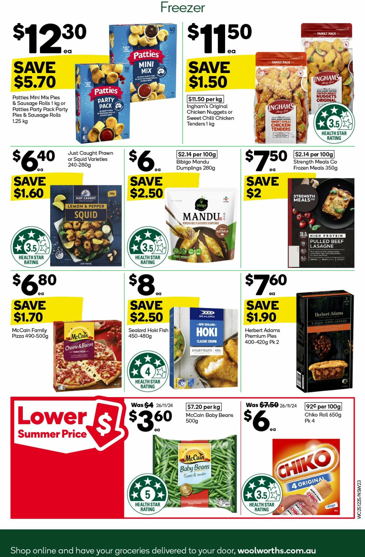 Woolworths Catalogues from 25 December