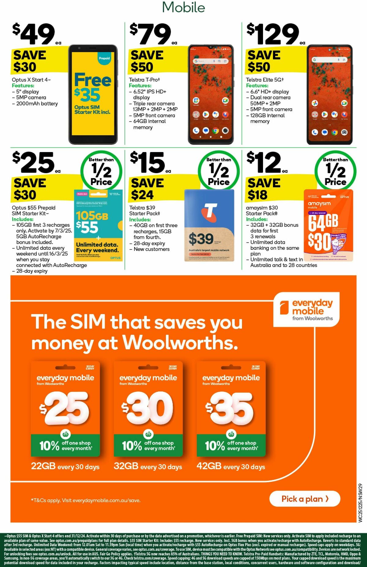 Woolworths Catalogues from 25 December