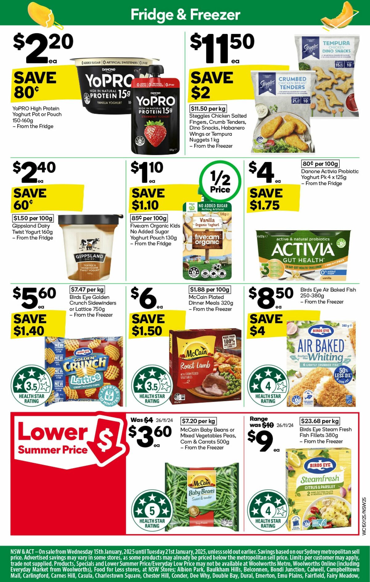 Woolworths Catalogues from 15 January