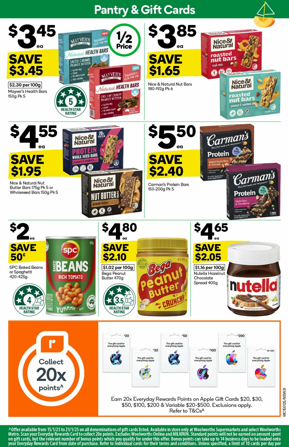 Woolworths Catalogues from 15 January