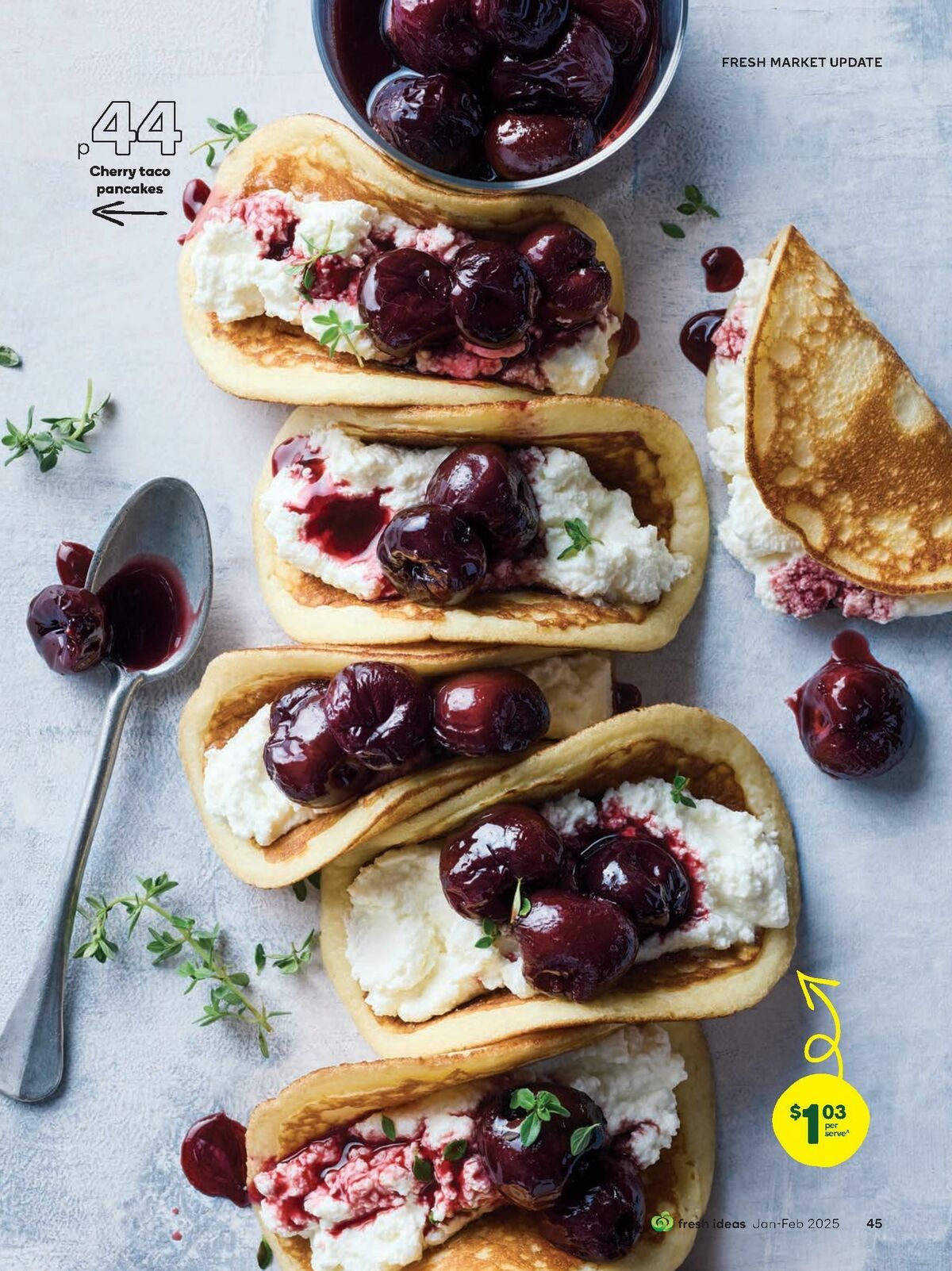 Woolworths Magazine January / February Catalogues from 1 January