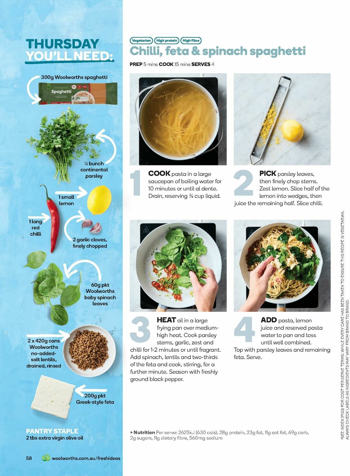 Woolworths Magazine January / February Catalogues from 1 January