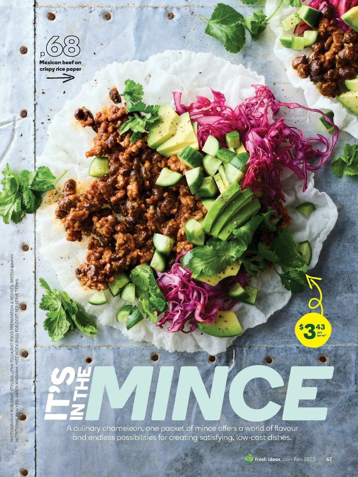 Woolworths Magazine January / February Catalogues from 1 January