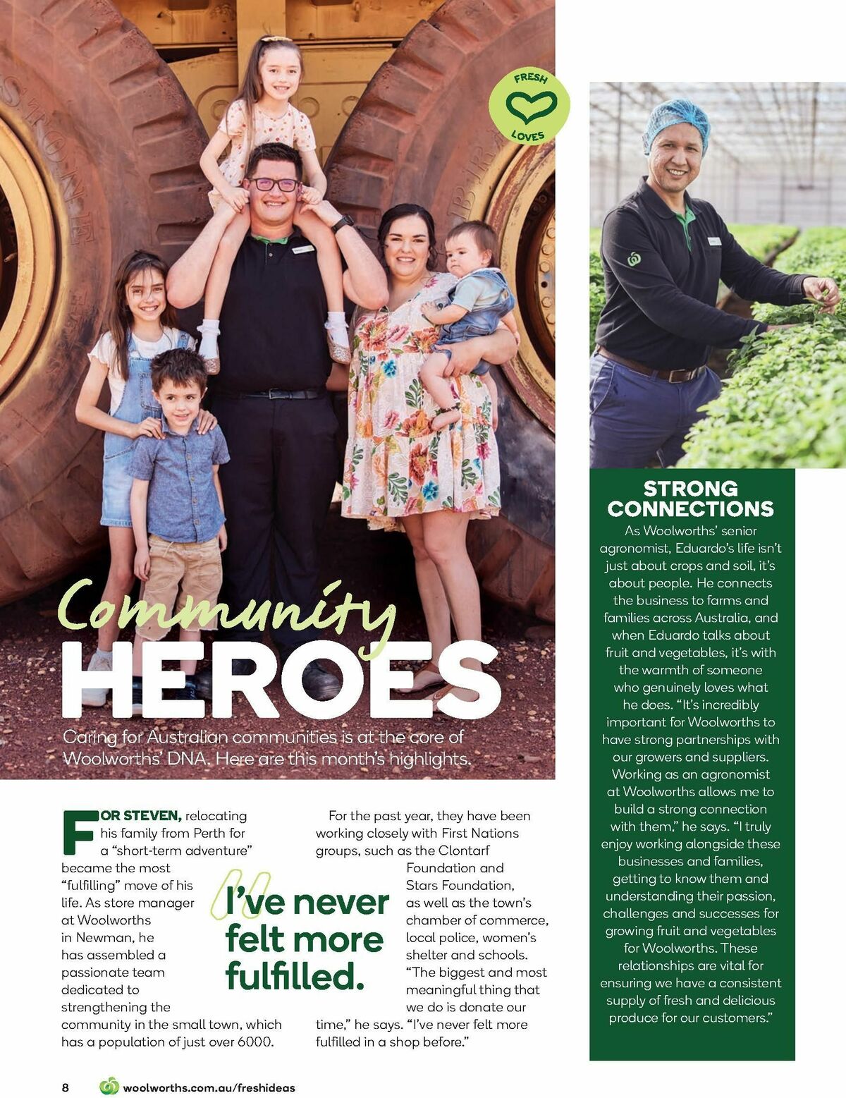 Woolworths Magazine January / February Catalogues from 1 January