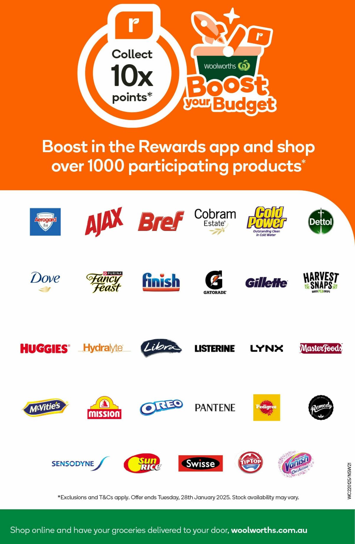 Woolworths Catalogues from 22 January