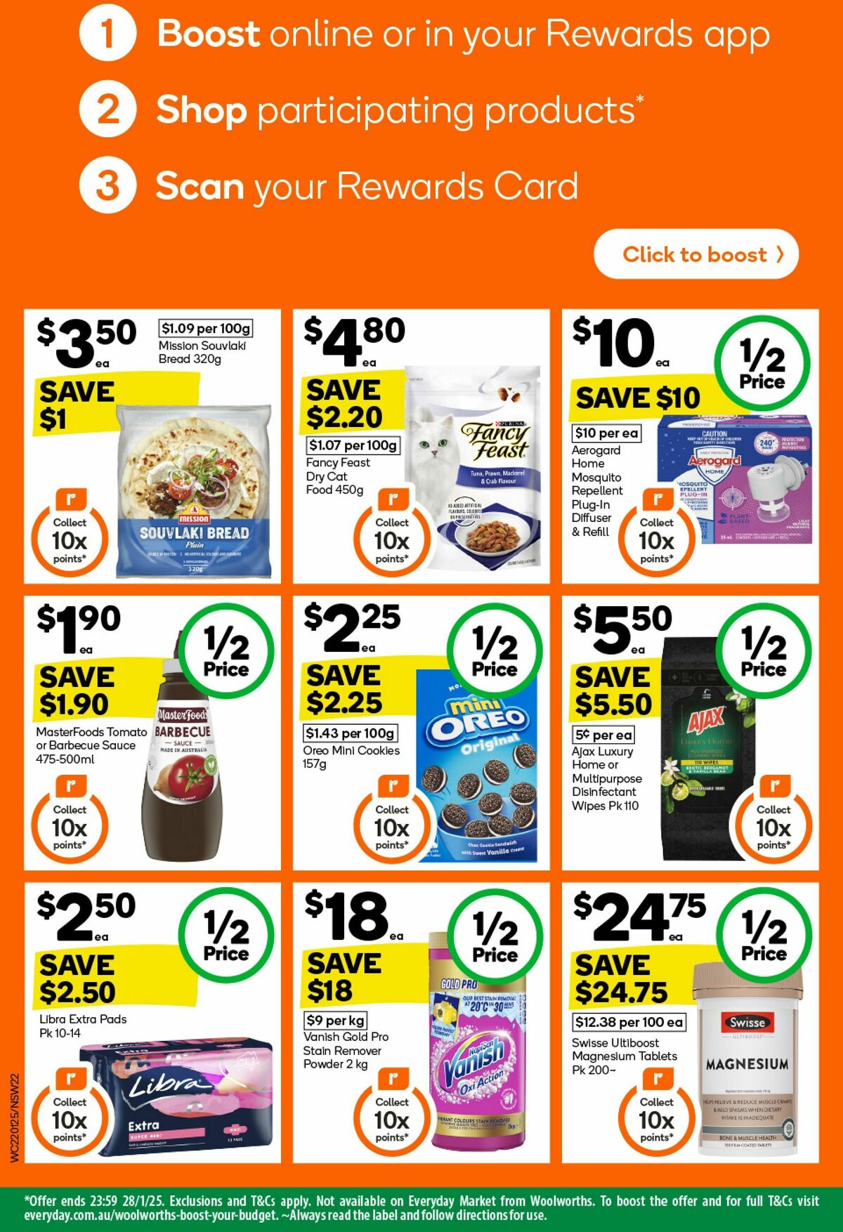 Woolworths Catalogues from 22 January