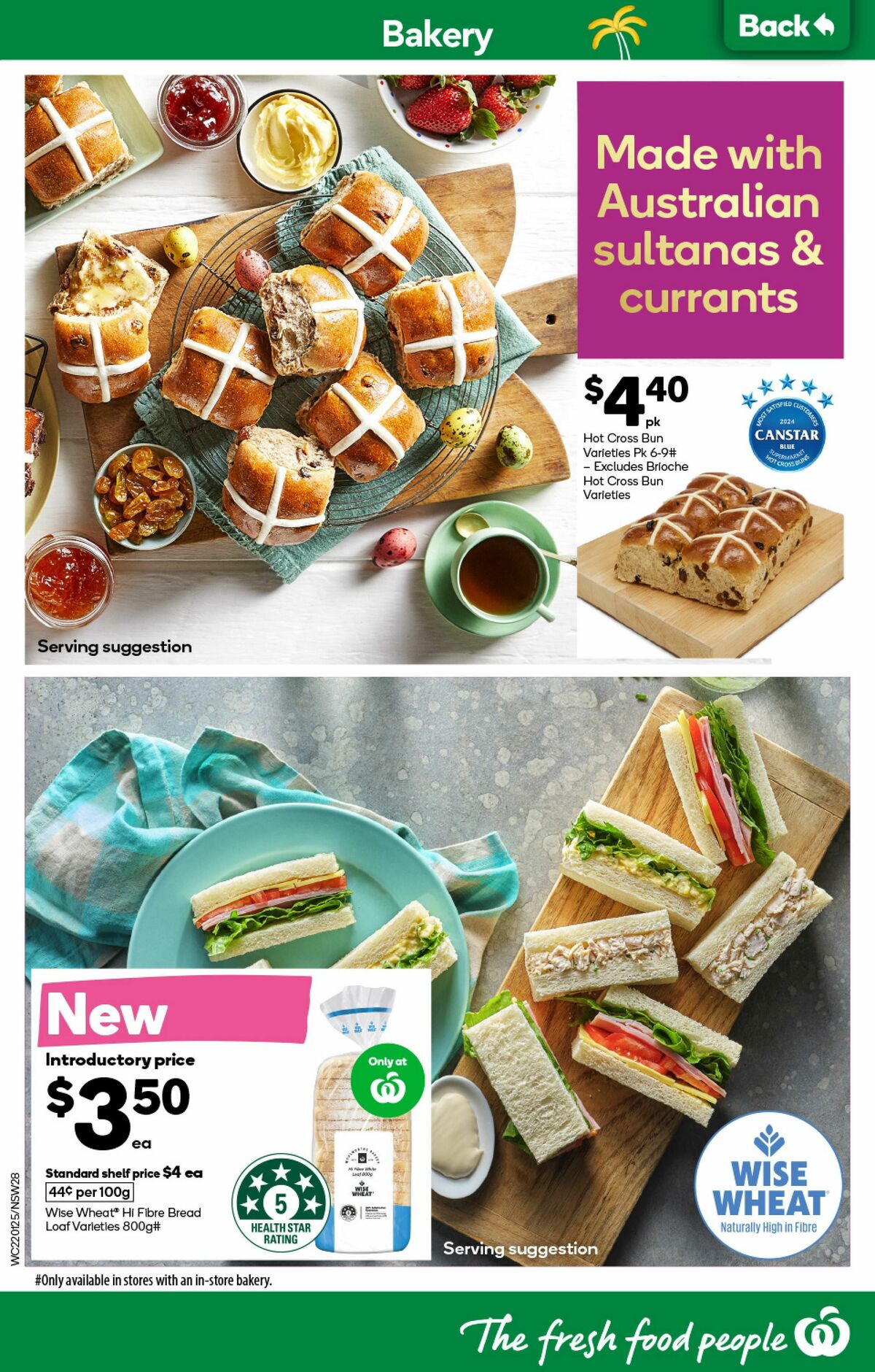 Woolworths Catalogues from 22 January