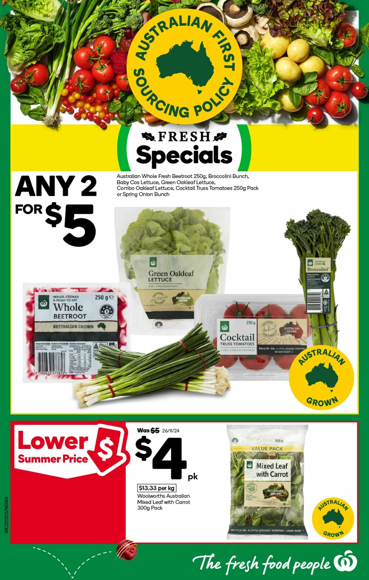 Woolworths Catalogues from 22 January
