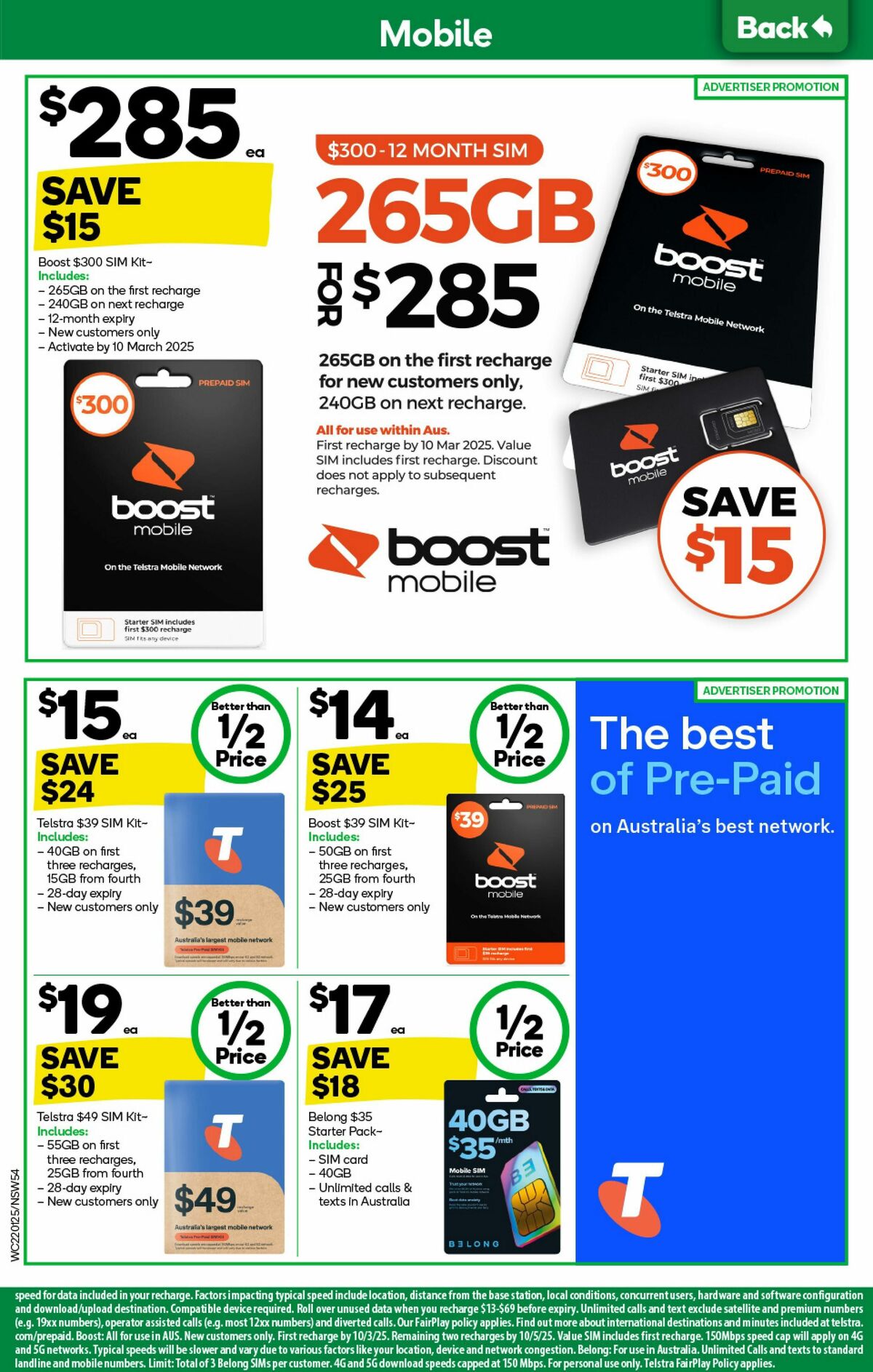 Woolworths Catalogues from 22 January