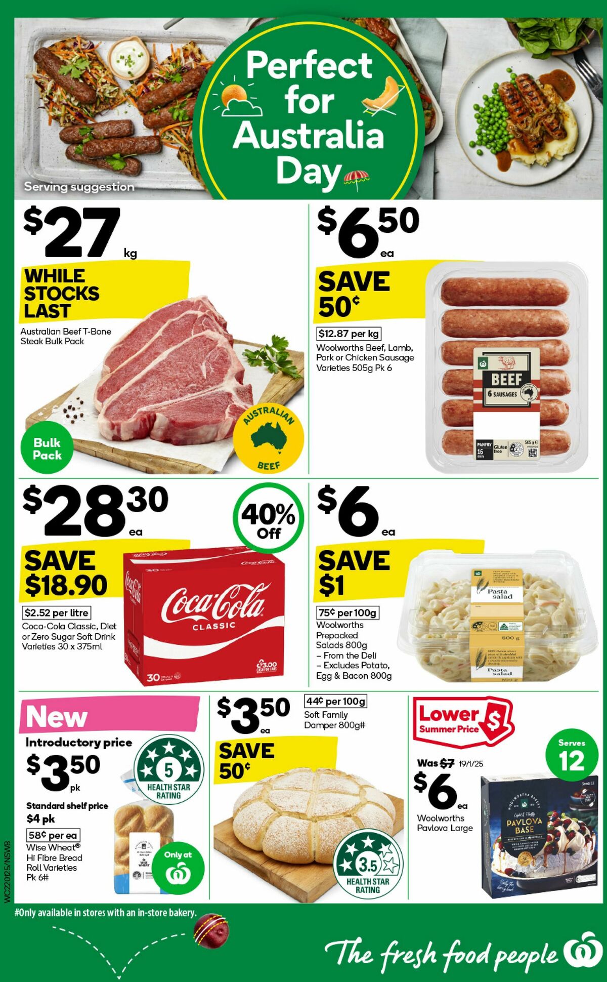 Woolworths Catalogues from 22 January