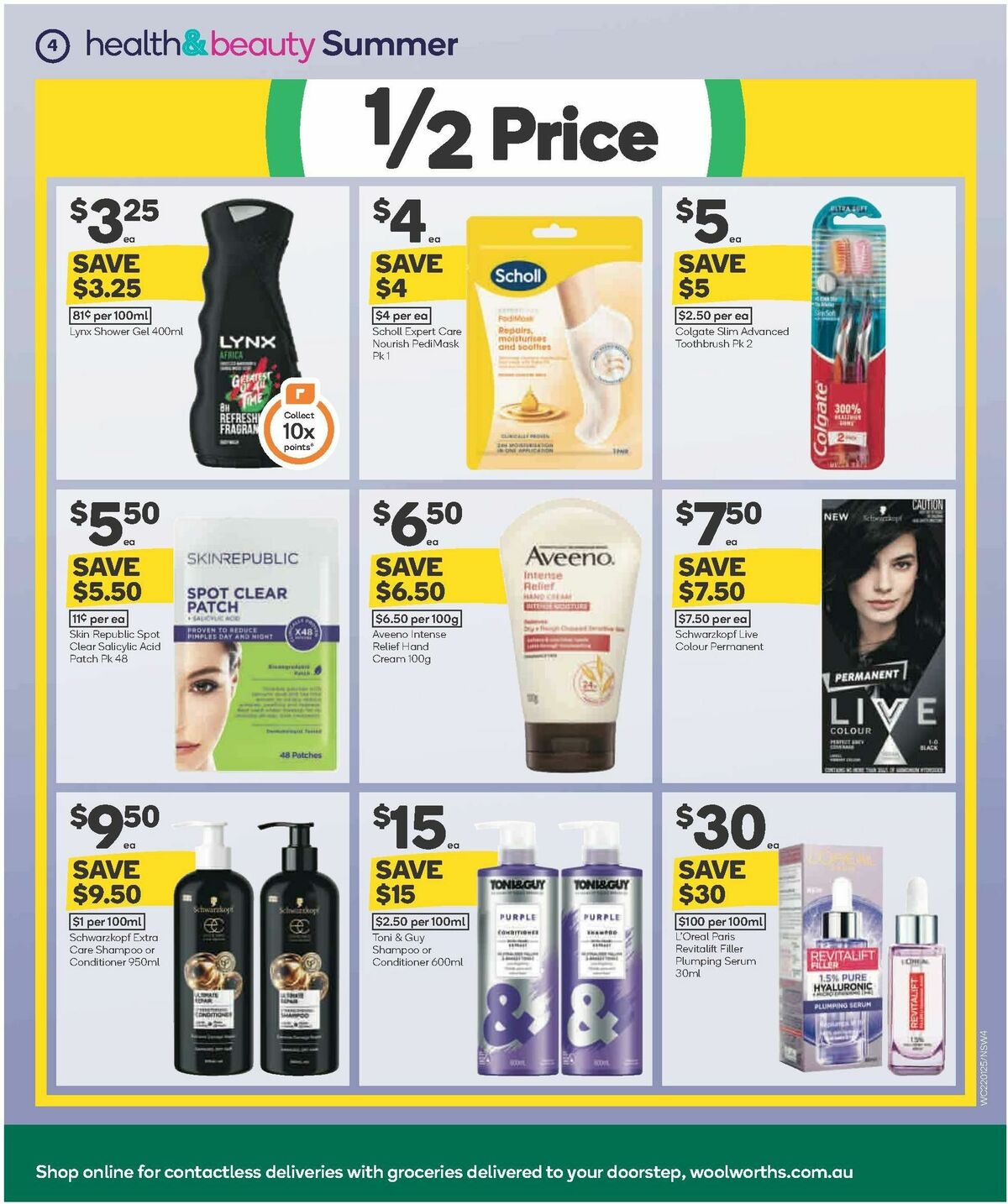 Woolworths Summer Health & Beauty Catalogues from 22 January
