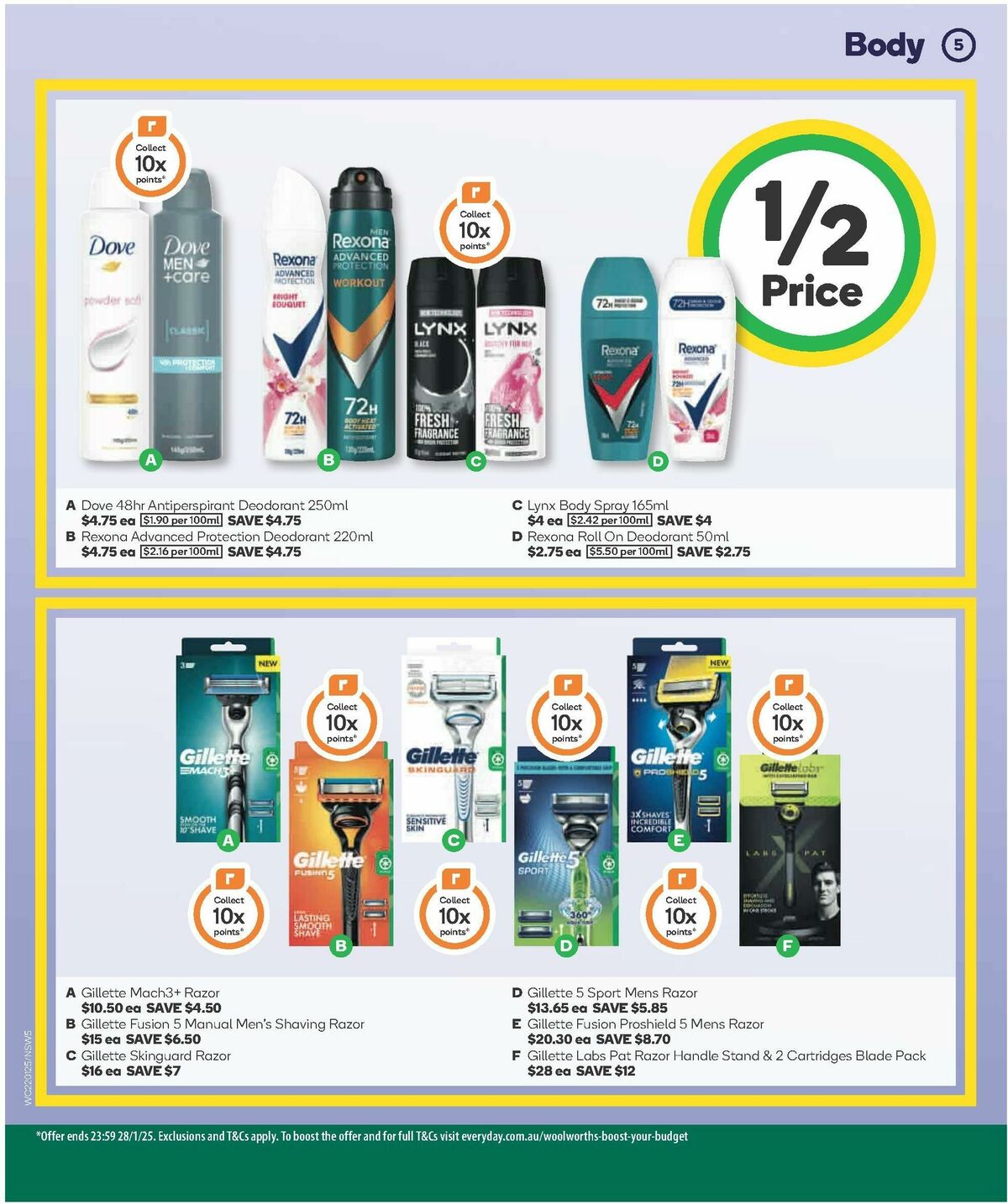 Woolworths Summer Health & Beauty Catalogues from 22 January