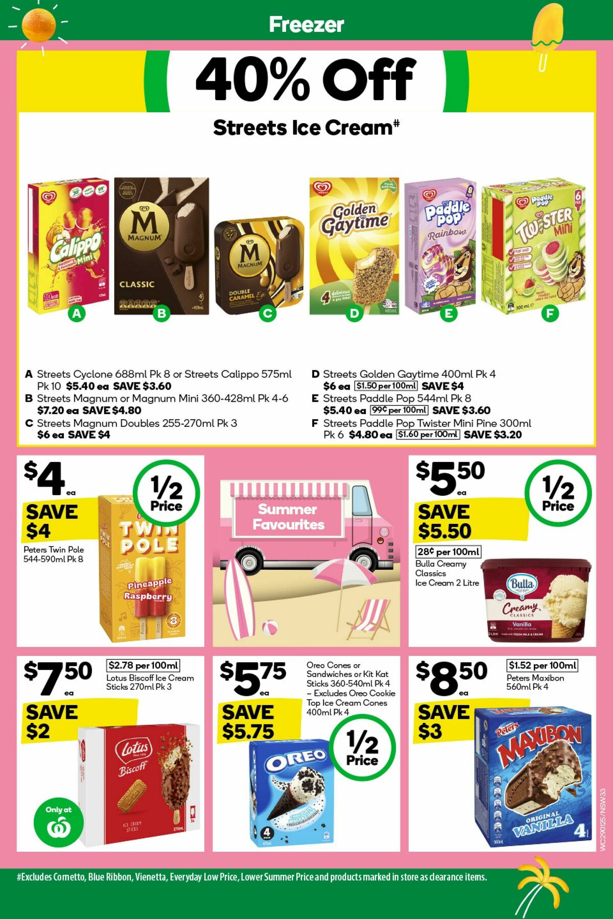 Woolworths Catalogues from 29 January