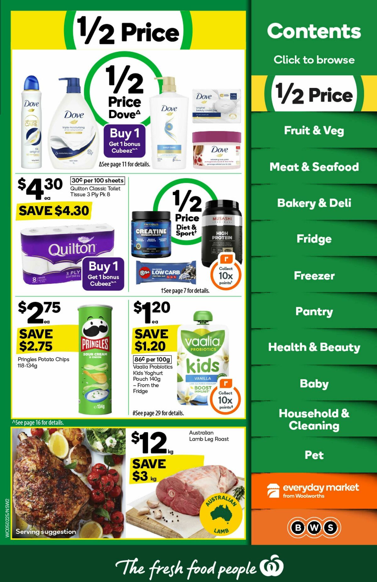 Woolworths Catalogues from 5 February