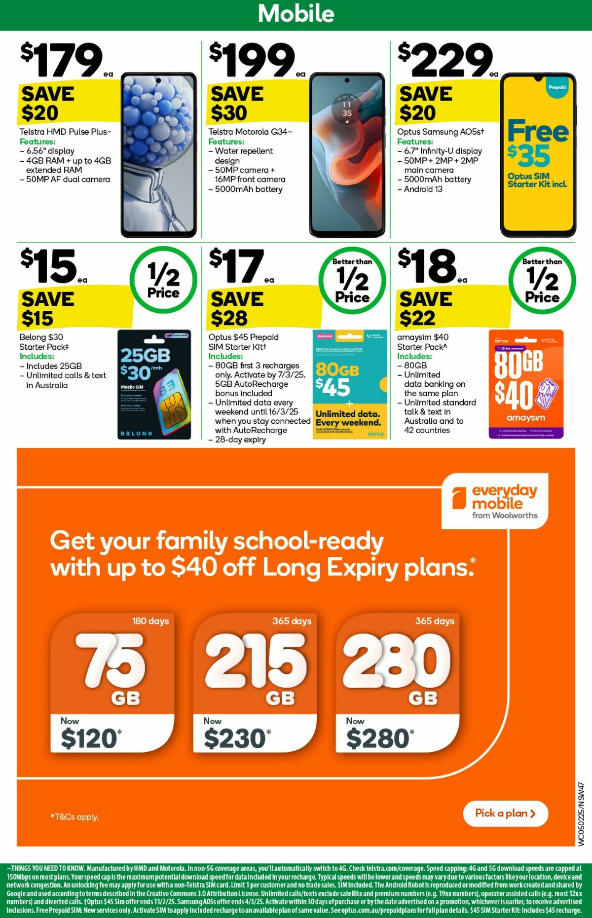 Woolworths Catalogues from 5 February