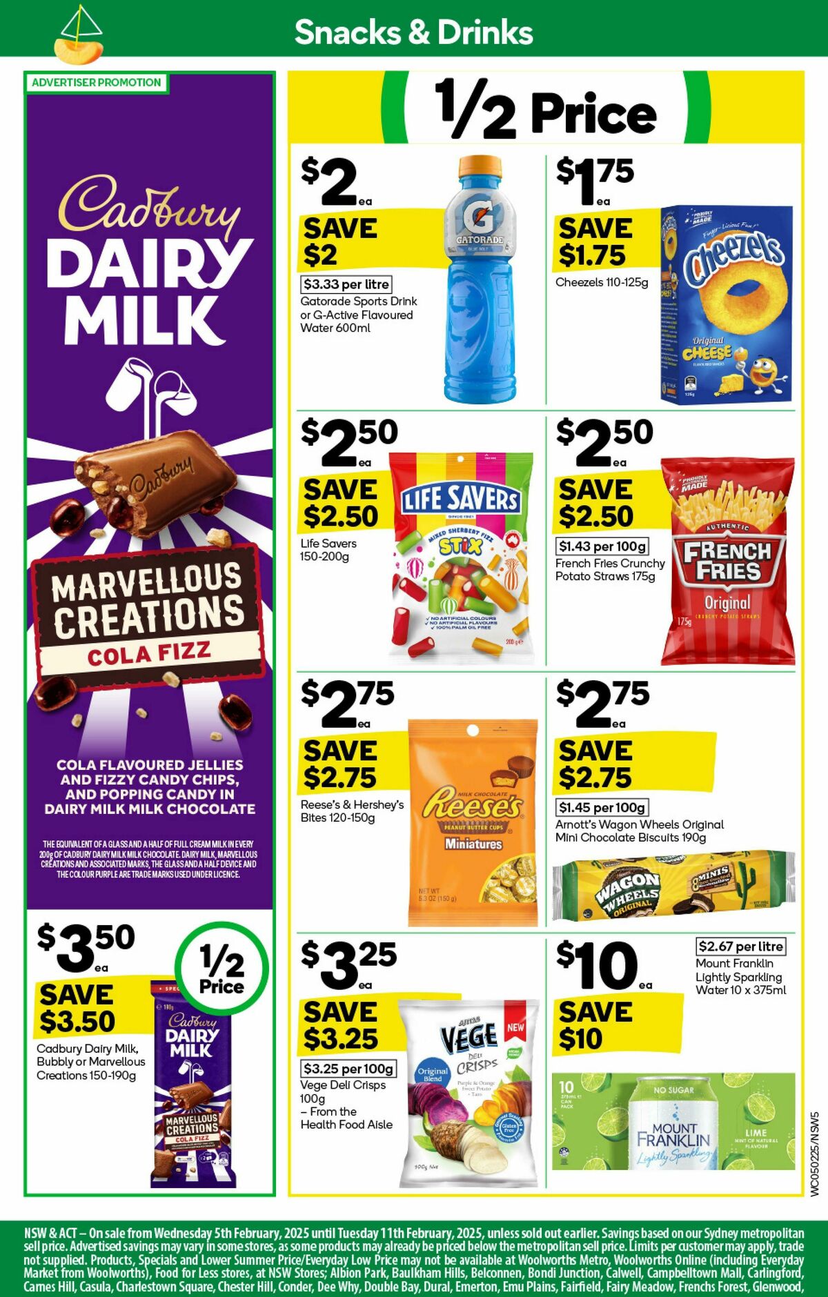 Woolworths Catalogues from 5 February
