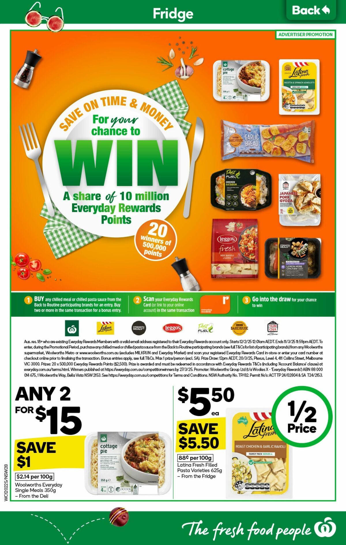 Woolworths Catalogues from 12 February