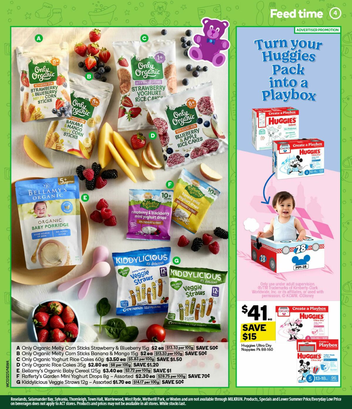 Woolworths Baby Toddler Event Catalogues from 12 February