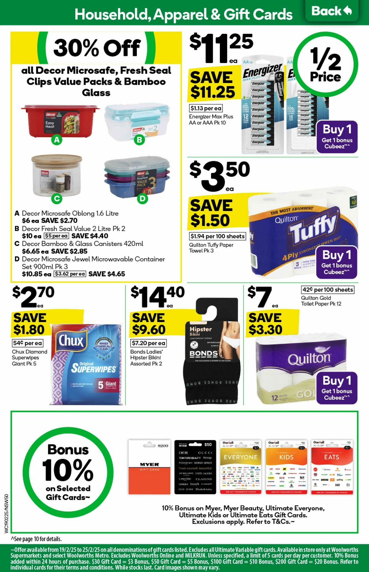 Woolworths Catalogues from 19 February
