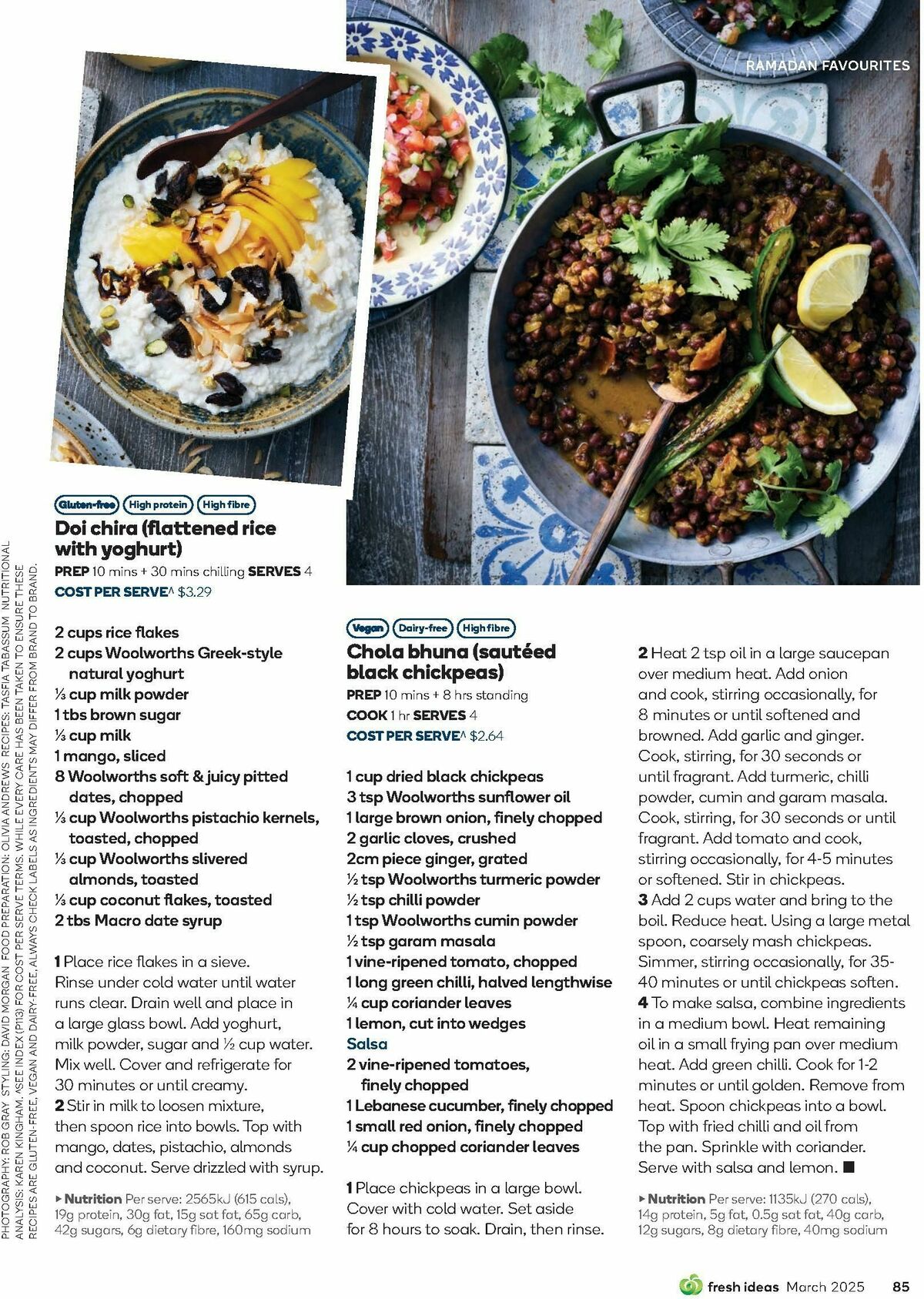 Woolworths Fresh Ideas Magazine March Catalogues from 1 March