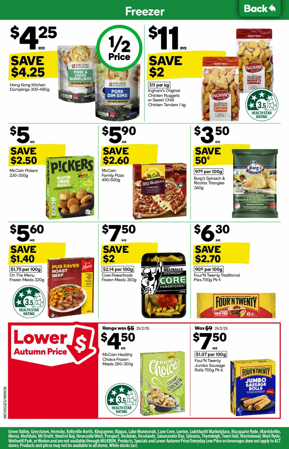 Woolworths Catalogues from 5 March