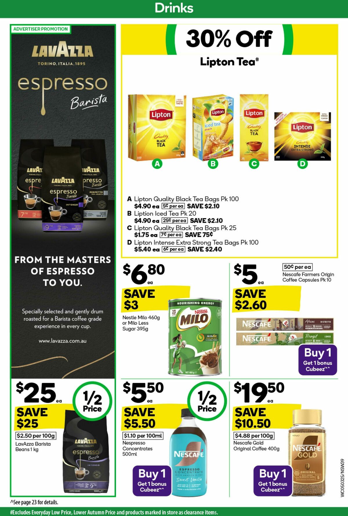 Woolworths Catalogues from 5 March