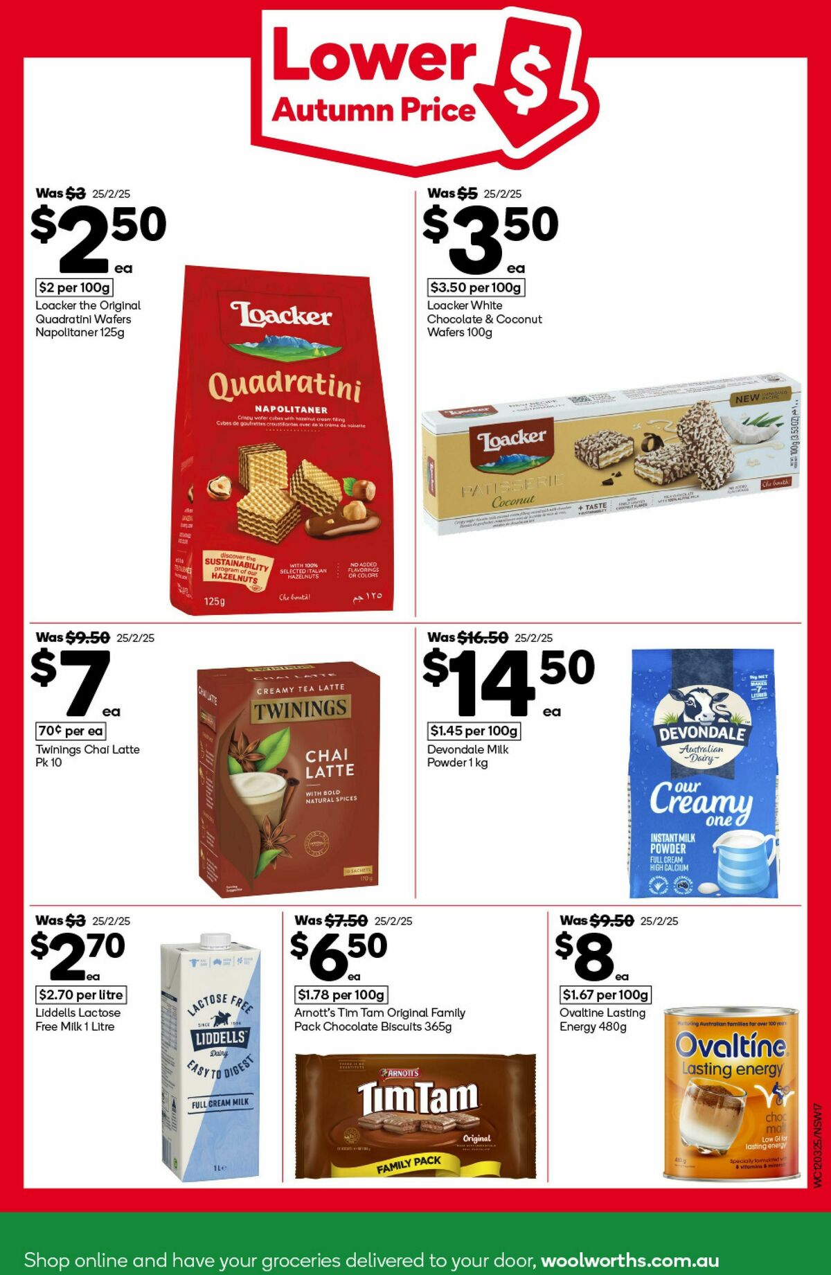 Woolworths Catalogues from 12 March