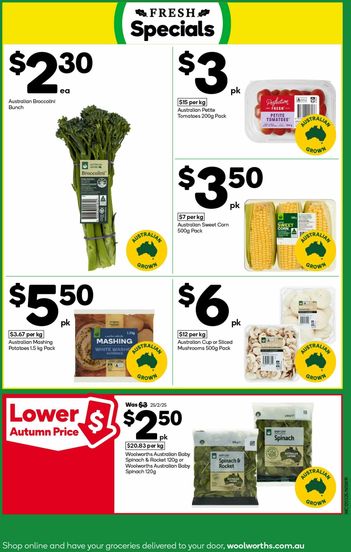 Woolworths Catalogues from 12 March
