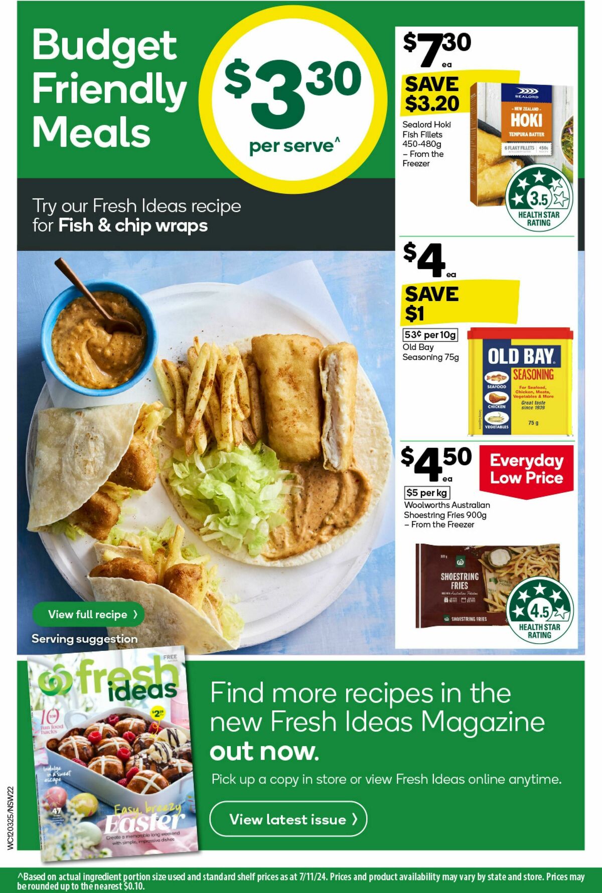 Woolworths Catalogues from 12 March