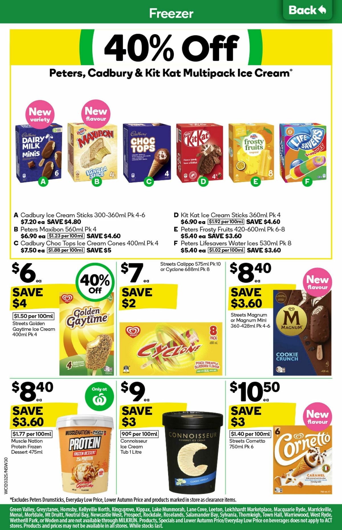 Woolworths Catalogues from 12 March