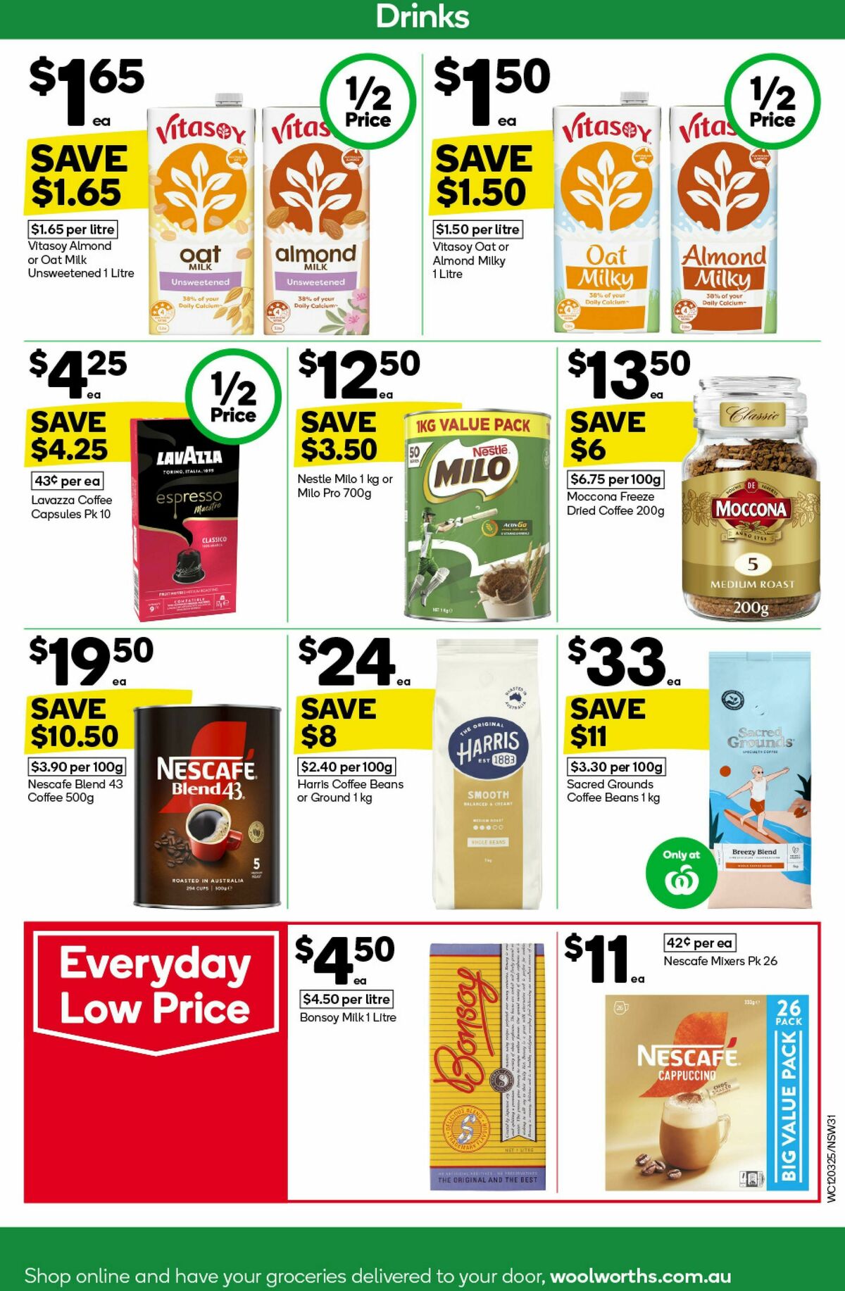 Woolworths Catalogues from 12 March